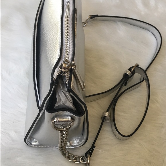 Steve Madden Metallic Silver Purse - Picture 8 of 8